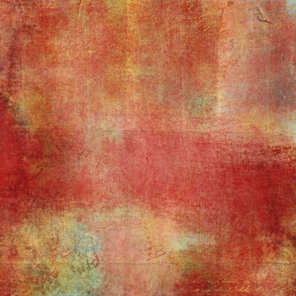 Framed Smooth Red Crush Print