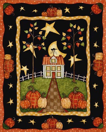 Framed Autumn's Eve Print