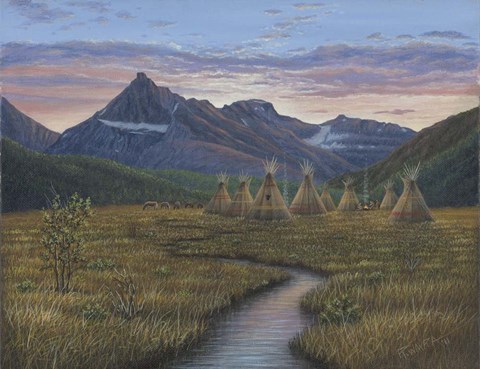 Framed Quiet Evening Print