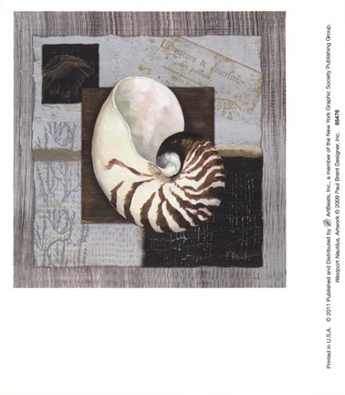 Framed Westport Nautilus Print