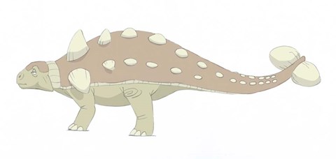 Framed Euoplocephalus Print