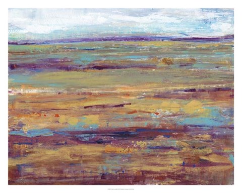 Framed Terra Vista III Print