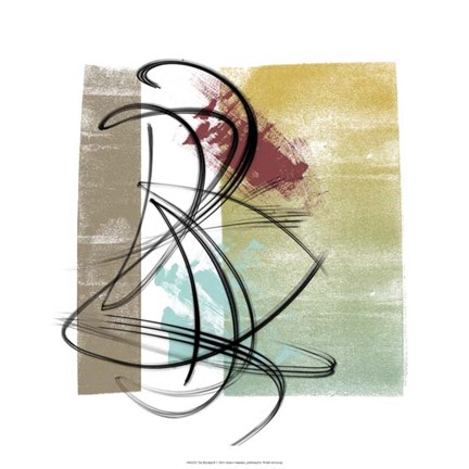 Framed Rhythm II Print