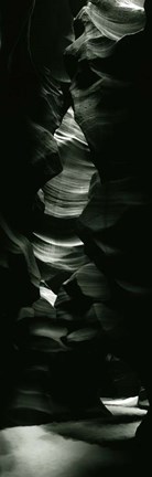 Framed Slot Canyon, Lower Antelope Canyon, Antelope Canyon, Page, Arizona Print