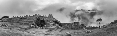 Framed Inca City of Machu Picchu, Urubamba Province, Cusco, Peru Print