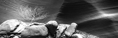 Framed Rock formations, Antelope Canyon, Lake Powell Navajo Tribal Park, Arizona Print