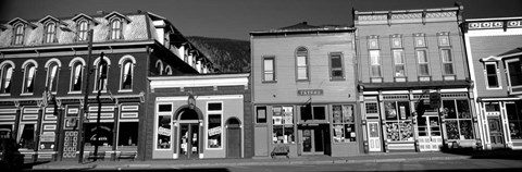 Framed Buildings in a town, Old Mining Town, Silverton, San Juan County, Colorado Print
