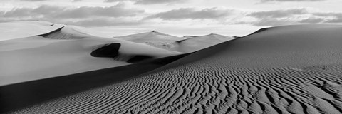 Framed Sand dunes in a desert, Great Sand Dunes National Park, Colorado Print