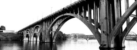 Framed Henley Street Bridge, Tennessee River, Knoxville, Tennessee Print