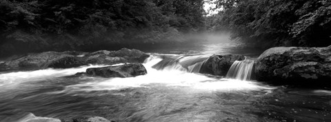 Framed Little Pigeon River, Great Smoky Mountains National Park,North Carolina, Tennessee, Print