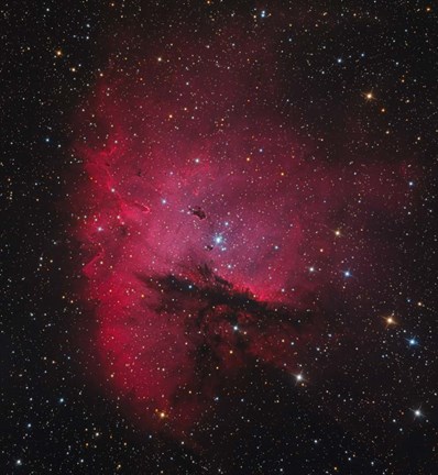 Framed NGC 281, the Pacman Nebula Print