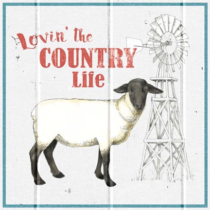 Framed Farm To Table I Print