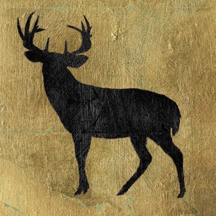 Framed Golden Lodge I Print