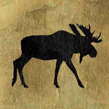 Framed Golden Lodge III Print