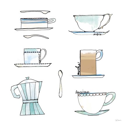 Framed Good Brew XII Print