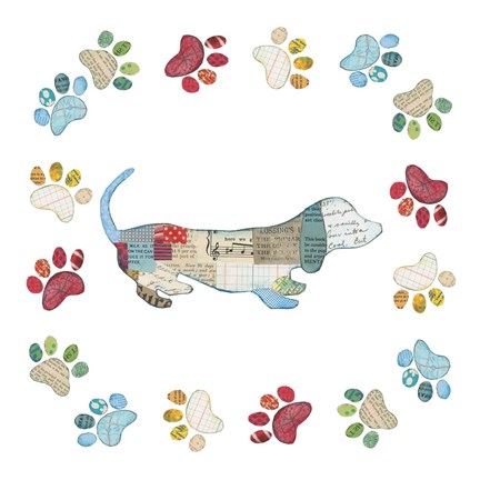 Framed Good Dog III Print