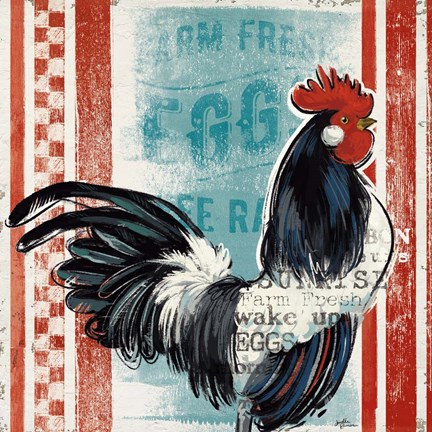 Framed Morning News I Print