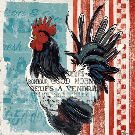 Framed Morning News II Print