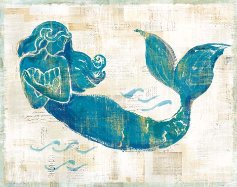 Framed On the Waves II Print