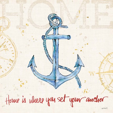 Framed Coastal Life V Print