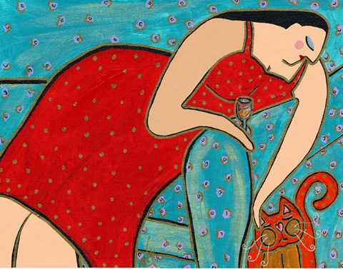 Framed Big Diva How Was Your Day Print