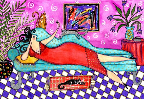 Framed Big Diva New Diamond Ring Print