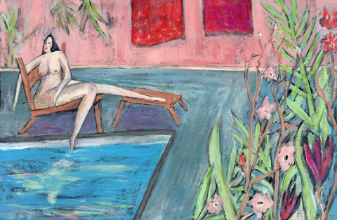 Framed Big Diva Nude - Seeking Print