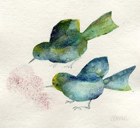 Framed Bird Seed Print