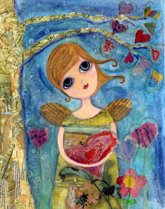 Framed Enough Love Fairy Print