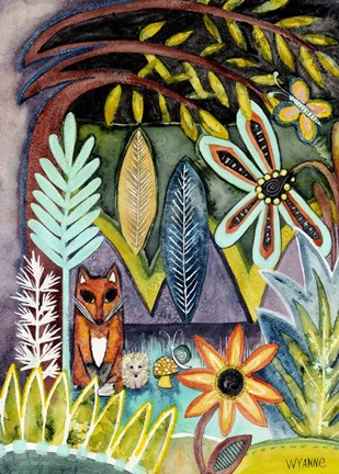 Framed Fox And The Hedgehog Print