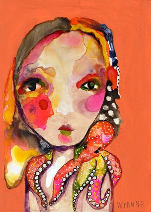 Framed Clingy Shoulder Print