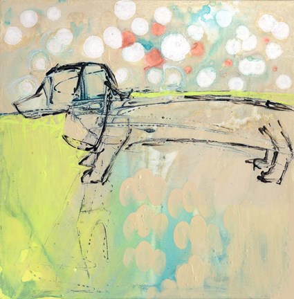 Framed Dachshund Print