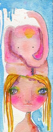 Framed In the Pink Print