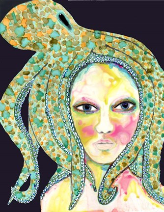 Framed Jumbled Thoughts Print