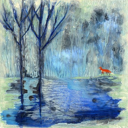 Framed Tranquil Travels Print