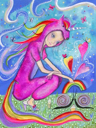 Framed Love Is Love Print