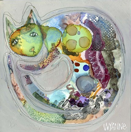 Framed No Treat Blues Print