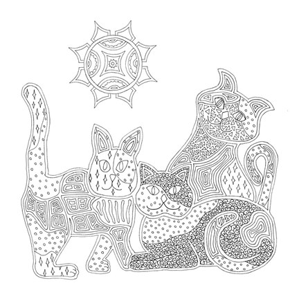 Calico Cats Wholesale Art Print at Lieberman's