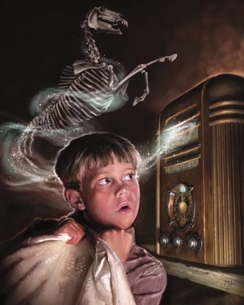 Framed Spirit of Radio Print