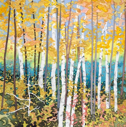 Framed Mystery Of Trees V Print