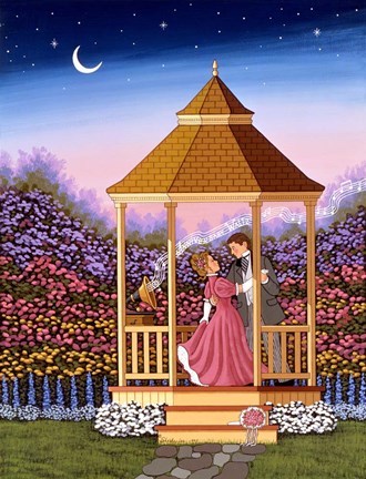 Framed Anniversary Waltz Print