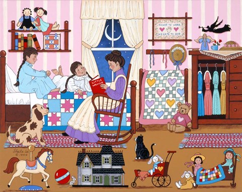 Framed Bedtime Story Print