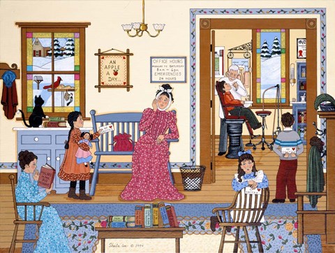 Framed Good News and Bad News Print