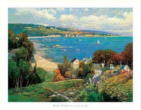 Framed Across the Bay Print