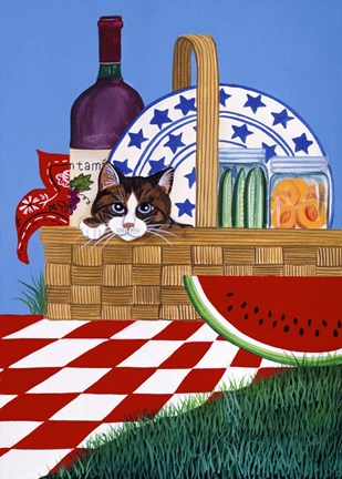 Framed Picnic Print