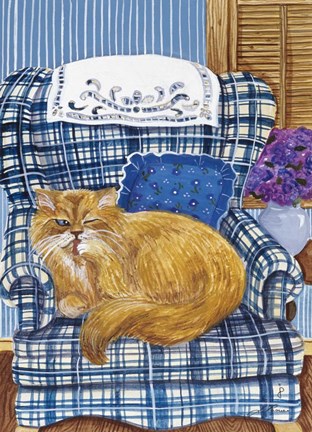 Framed Favorite Chair Print