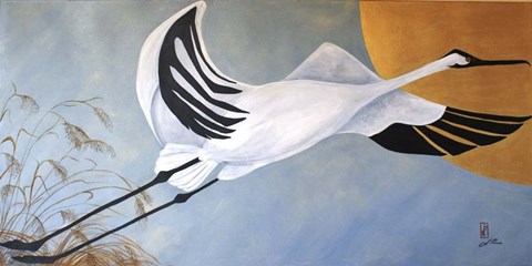 Framed JP Stork Print