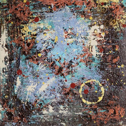 Framed Rustic Industrial 7 Canvas 1 Print