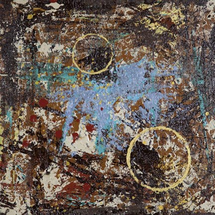 Framed Rustic Industrial 7 Canvas 2 Print