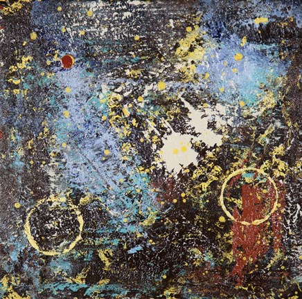 Framed Rustic Industrial 7 Canvas 4 Print